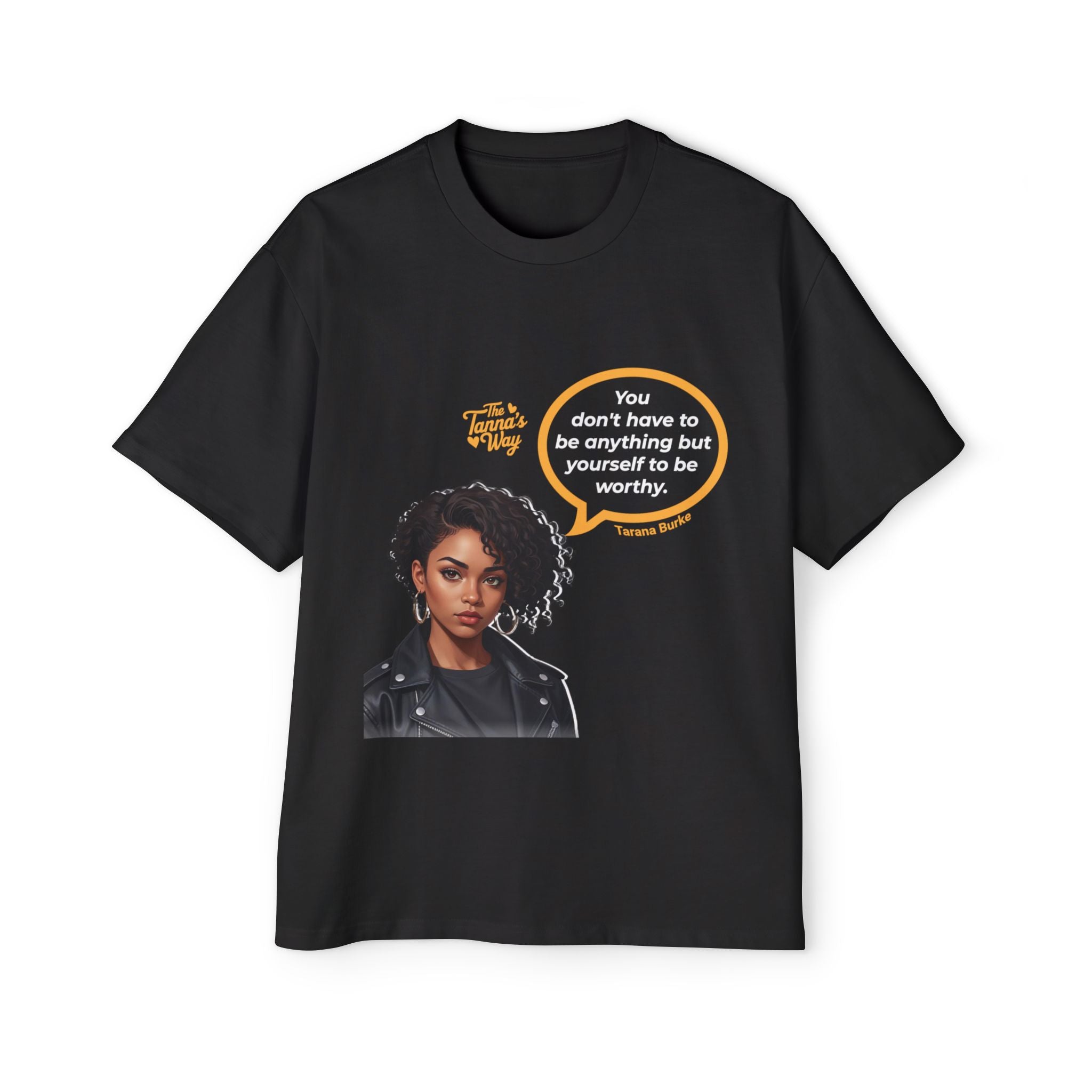 Tarana Burke | Men's Heavy Oversized Tee
